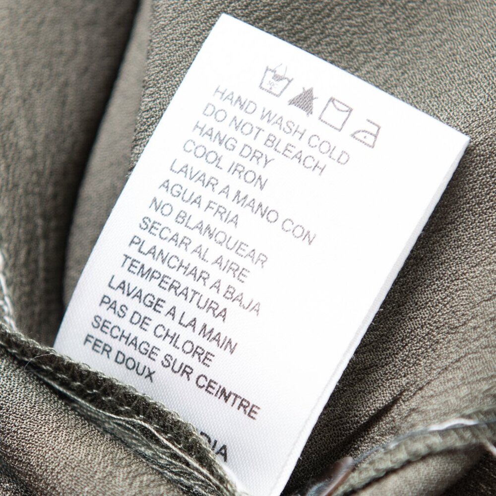 Muche et Muchette Embroidered Sequin Blouse Green Black One Size Fits Most - Picture 5 of 6